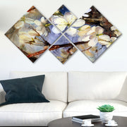 Conjunto Decorativo MDF Multicolor 4 Peças - Impressão UV Premium para Parede