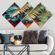 Conjunto Decorativo MDF Multicolor 4 Peças - Impressão UV Premium para Parede