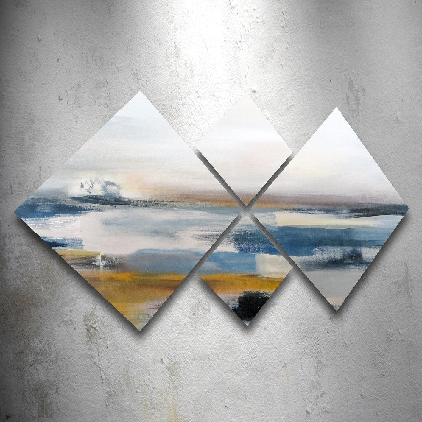 Conjunto Decorativo MDF Multicolor 4 Peças - Impressão UV Premium para Parede