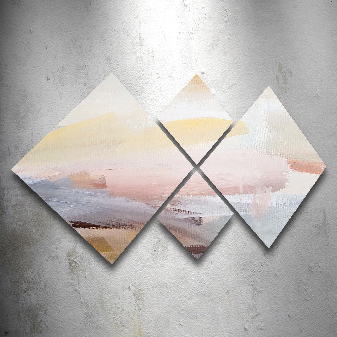 Conjunto Decorativo MDF Multicolor 4 Peças - Impressão UV Premium para Parede