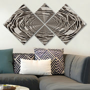 Conjunto Decorativo MDF Multicolor 4 Peças - Impressão UV Premium para Parede