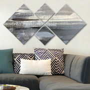 Conjunto Decorativo MDF Multicolor 4 Peças - Impressão UV Premium para Parede