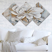 Conjunto Decorativo MDF Multicolor 4 Peças - Impressão UV Premium para Parede