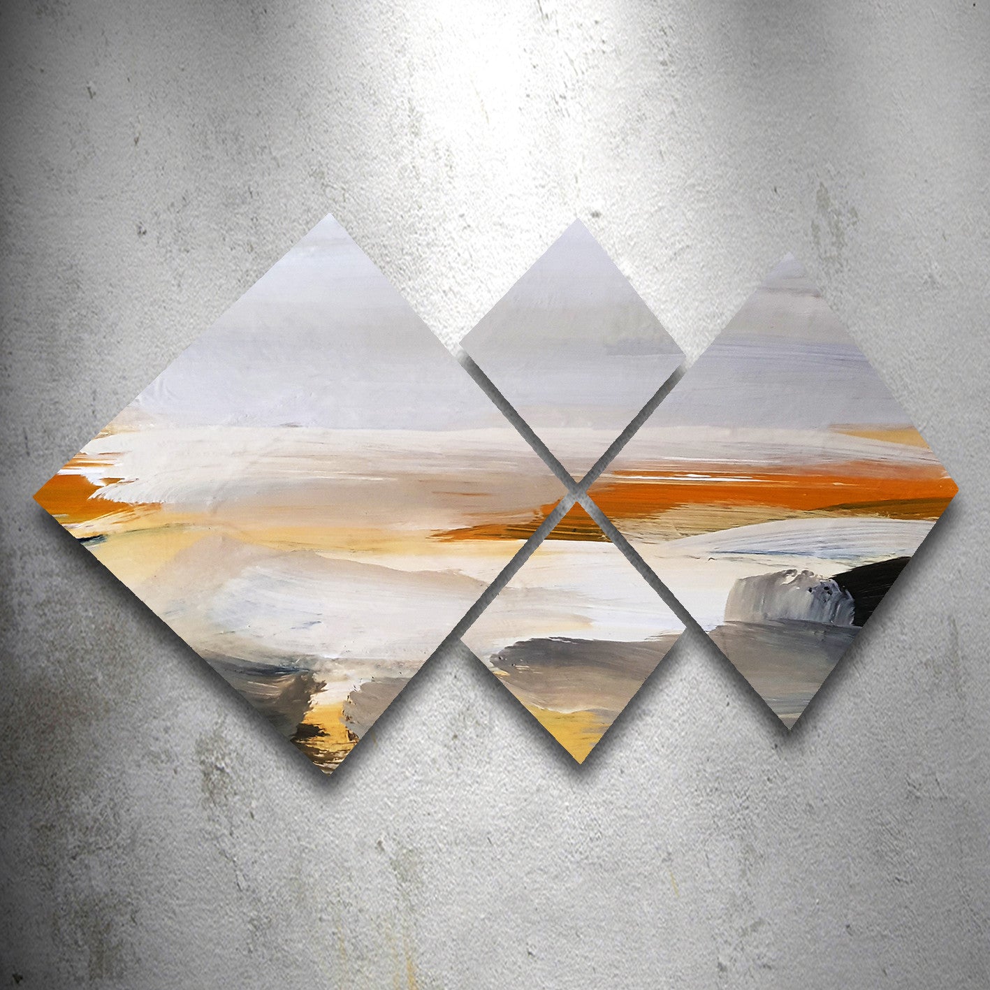 Conjunto Decorativo MDF Multicolor 4 Peças - Impressão UV Premium para Parede