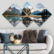 Pintura Decorativa em MDF – 40x40 cm e 20x20 cm – 100% MDF