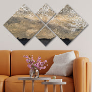 Conjunto Decorativo MDF Multicolor 4 Peças - Impressão UV Premium para Parede