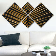 Conjunto Decorativo MDF Multicolor 4 Peças - Impressão UV Premium para Parede