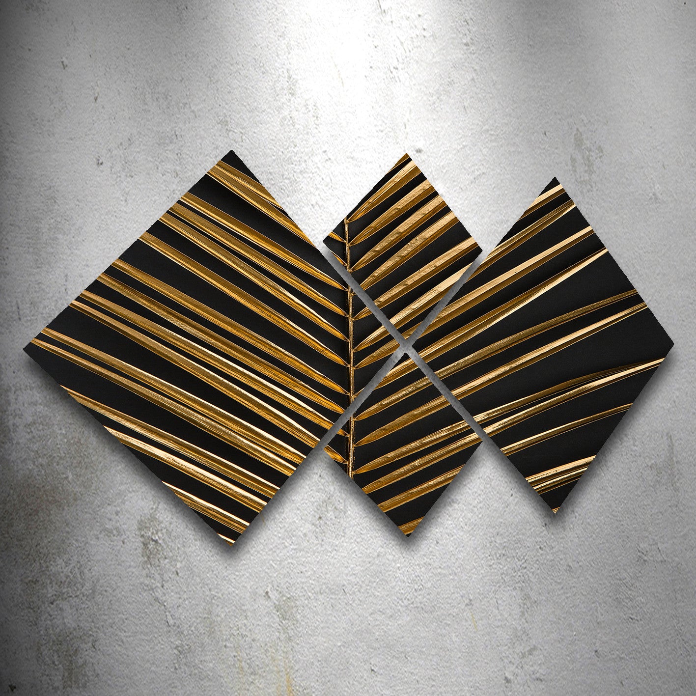 Conjunto Decorativo MDF Multicolor 4 Peças - Impressão UV Premium para Parede