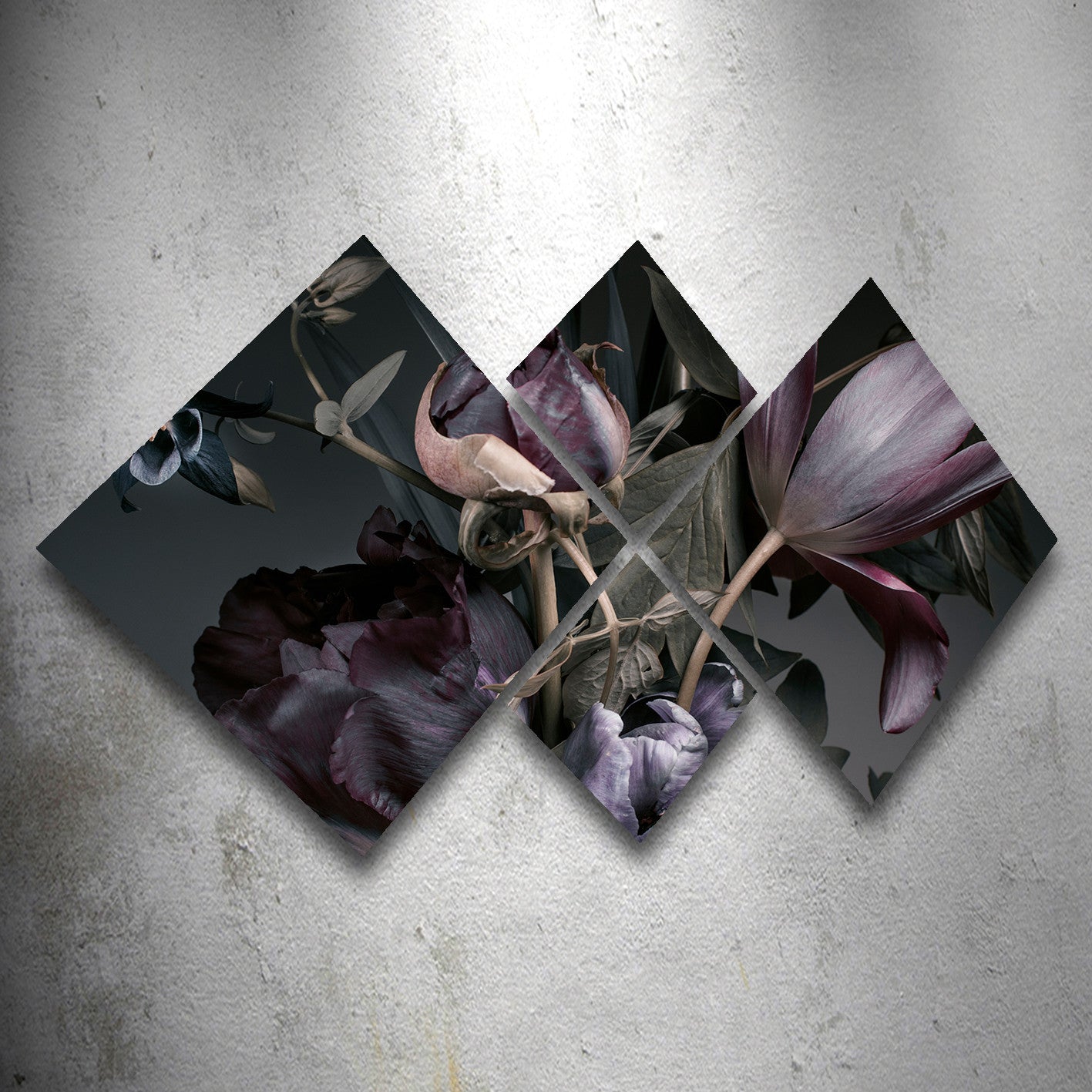 Conjunto Decorativo MDF Multicolor 4 Peças - Impressão UV Premium para Parede