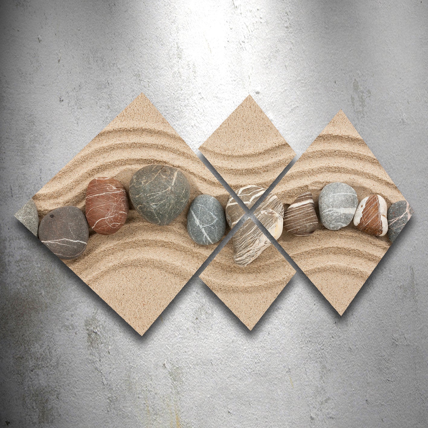 Conjunto Decorativo MDF Multicolor 4 Peças - Impressão UV Premium para Parede