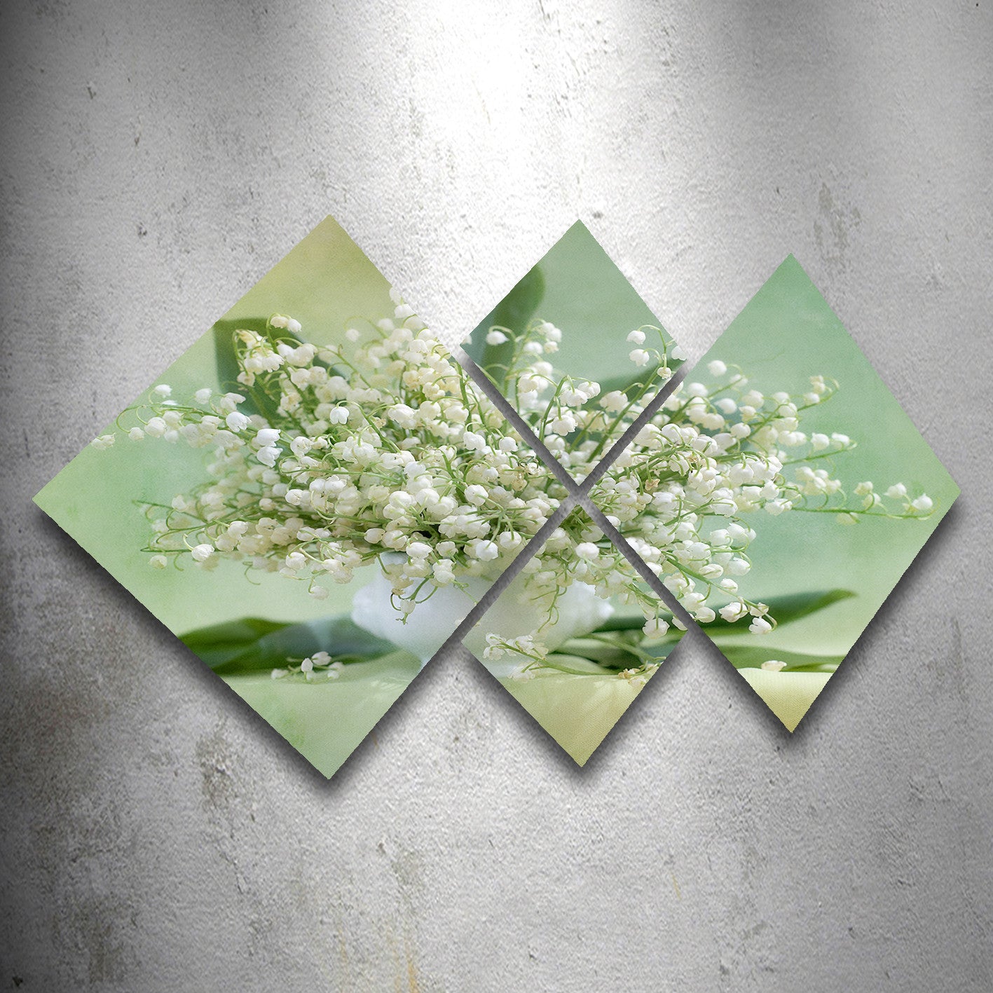 Conjunto Decorativo MDF Multicolor 4 Peças - Impressão UV Premium para Parede