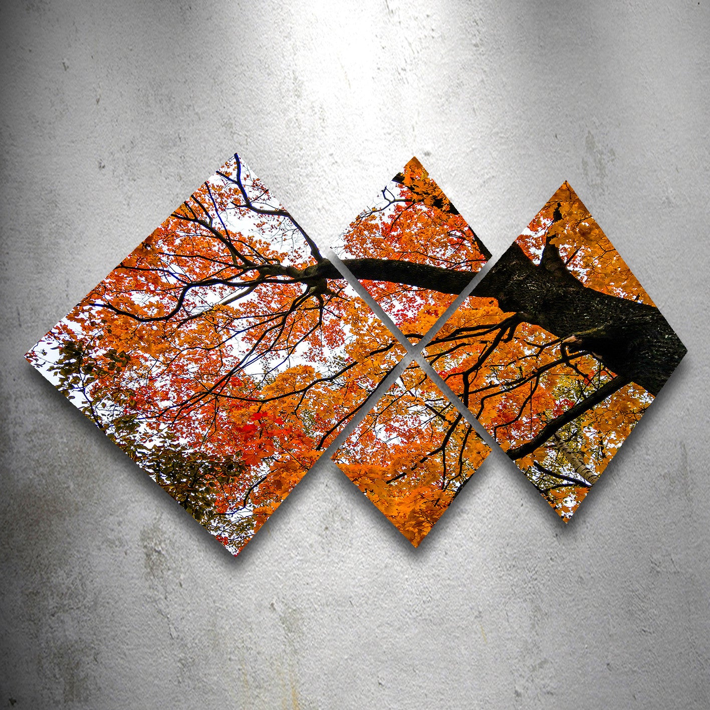 Conjunto Decorativo MDF Multicolor 4 Peças - Impressão UV Premium para Parede