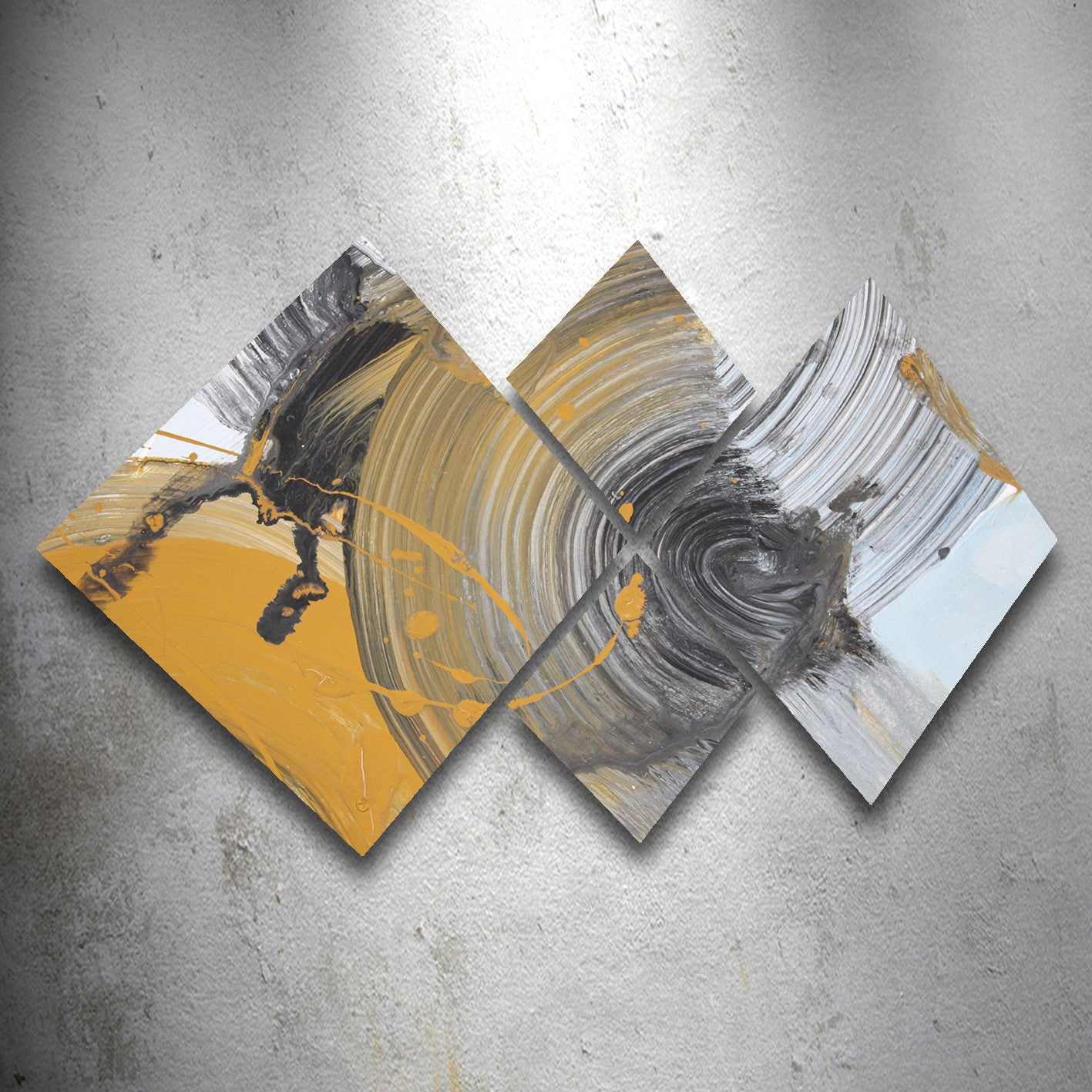 Conjunto Decorativo MDF Multicolor 4 Peças - Impressão UV Premium para Parede