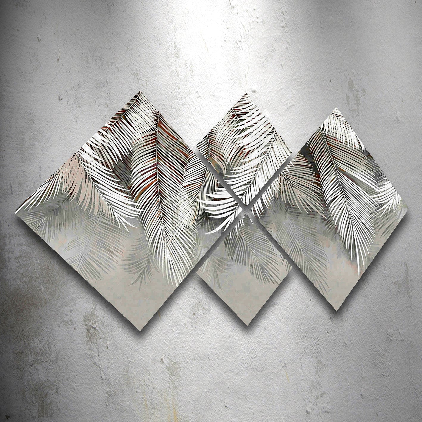 Conjunto Decorativo MDF Multicolor 4 Peças - Impressão UV Premium para Parede