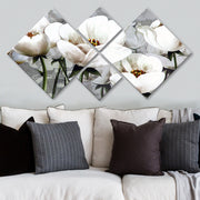 Conjunto Decorativo MDF Multicolor 4 Peças - Impressão UV Premium para Parede