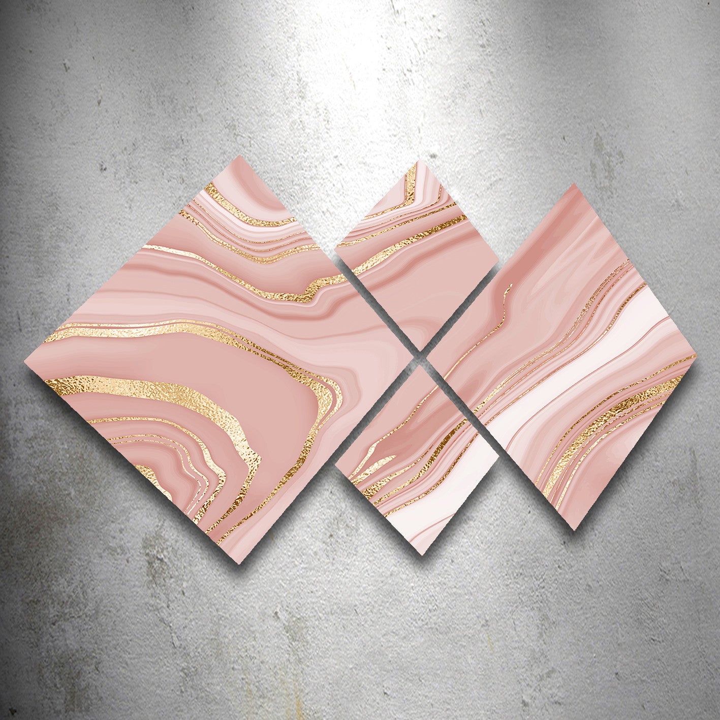 Conjunto Decorativo MDF Multicolor 4 Peças - Impressão UV Premium para Parede