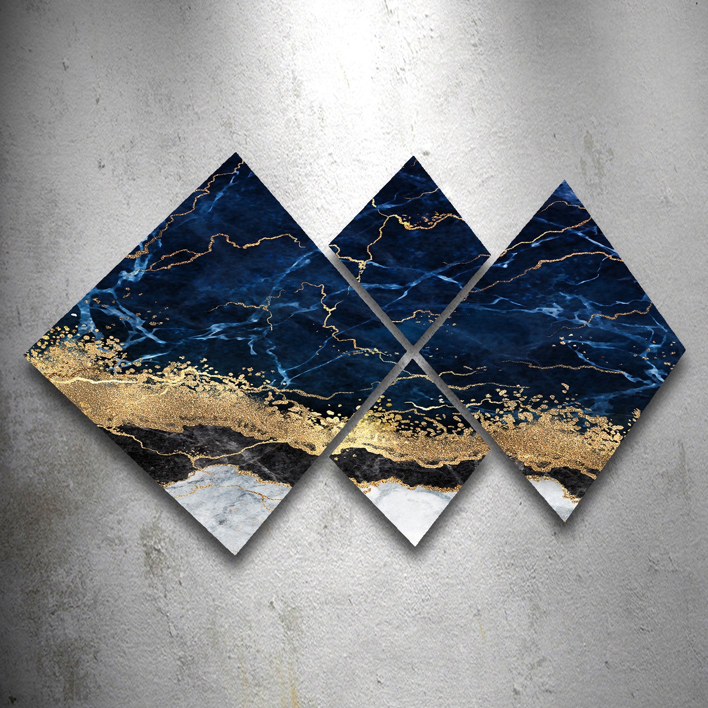 Conjunto Decorativo MDF Multicolor 4 Peças - Impressão UV Premium para Parede