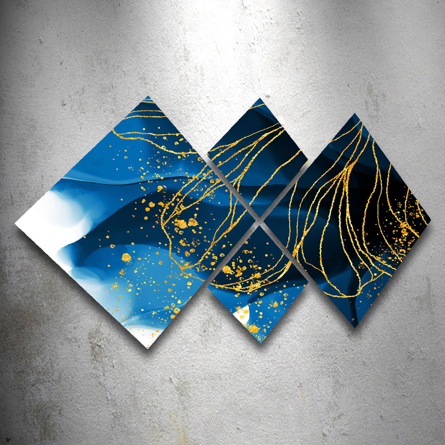 Conjunto Decorativo MDF Multicolor 4 Peças - Impressão UV Premium para Parede