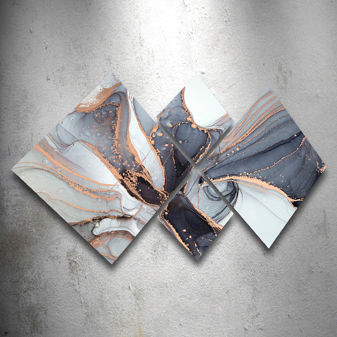 Conjunto Decorativo MDF Multicolor 4 Peças - Impressão UV Premium para Parede