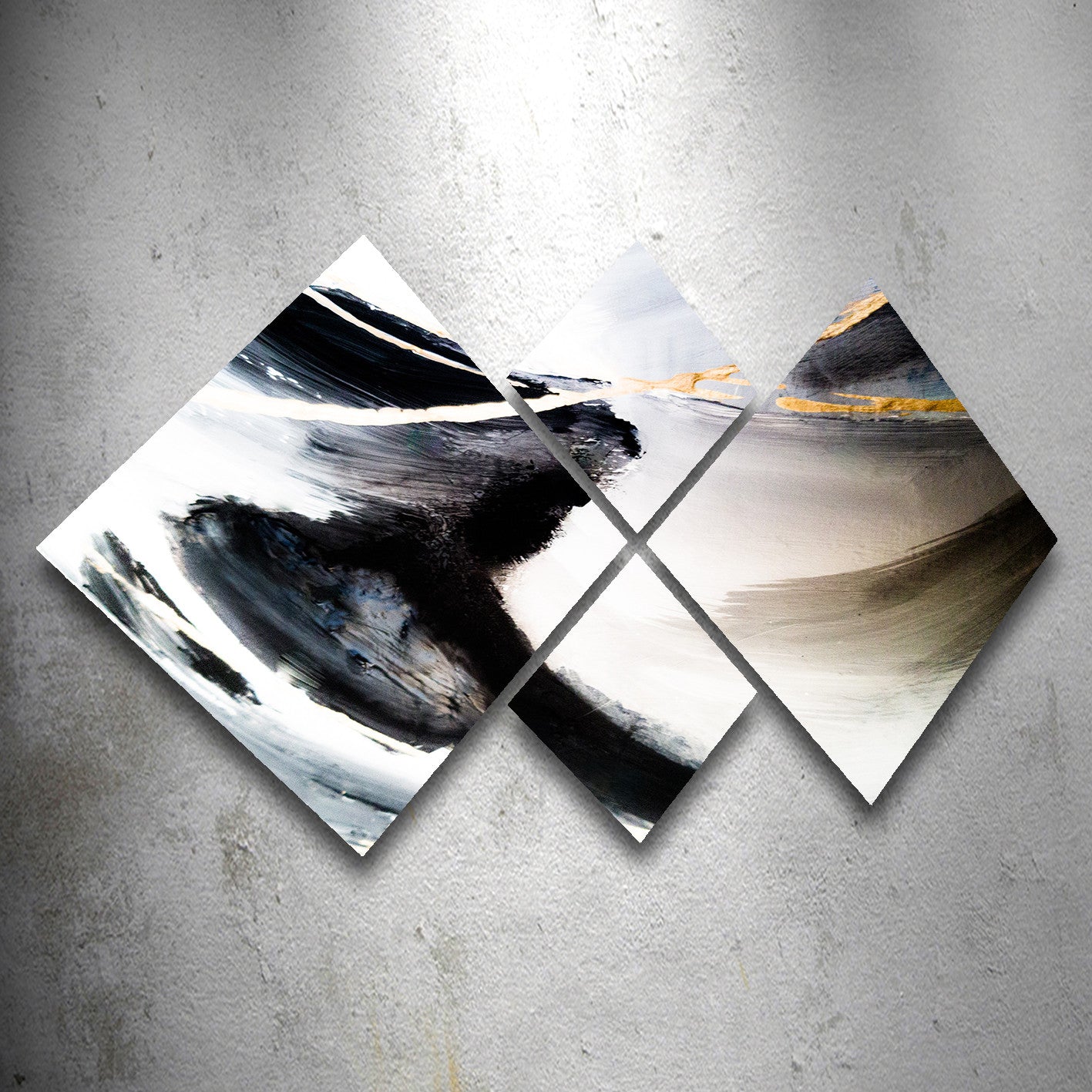 Conjunto Decorativo MDF Multicolor 4 Peças - Impressão UV Premium para Parede