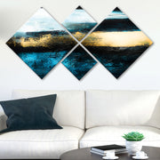 Conjunto Decorativo MDF Multicolor 4 Peças - Impressão UV Premium para Parede