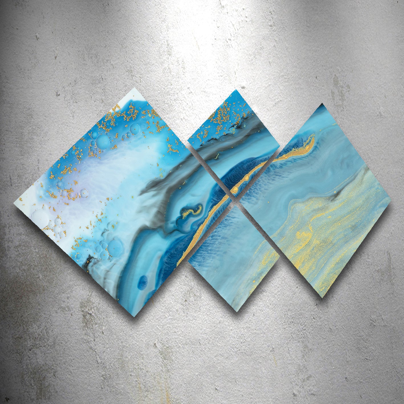 Conjunto Decorativo MDF Multicolor 4 Peças - Impressão UV Premium para Parede