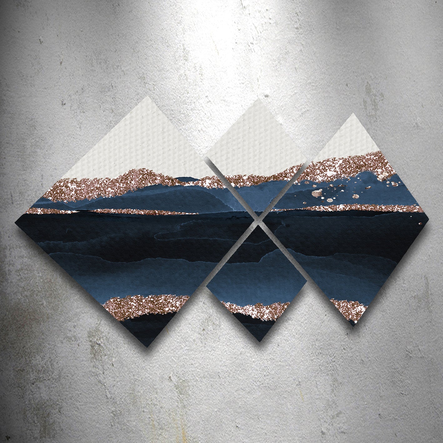 Conjunto Decorativo MDF Multicolor 4 Peças - Impressão UV Premium para Parede