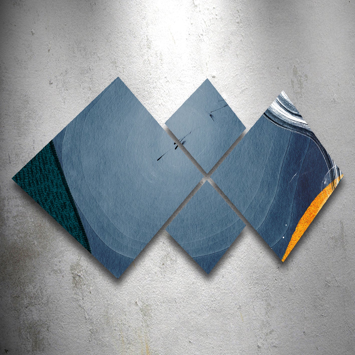 Conjunto Decorativo MDF Multicolor 4 Peças - Impressão UV Premium para Parede