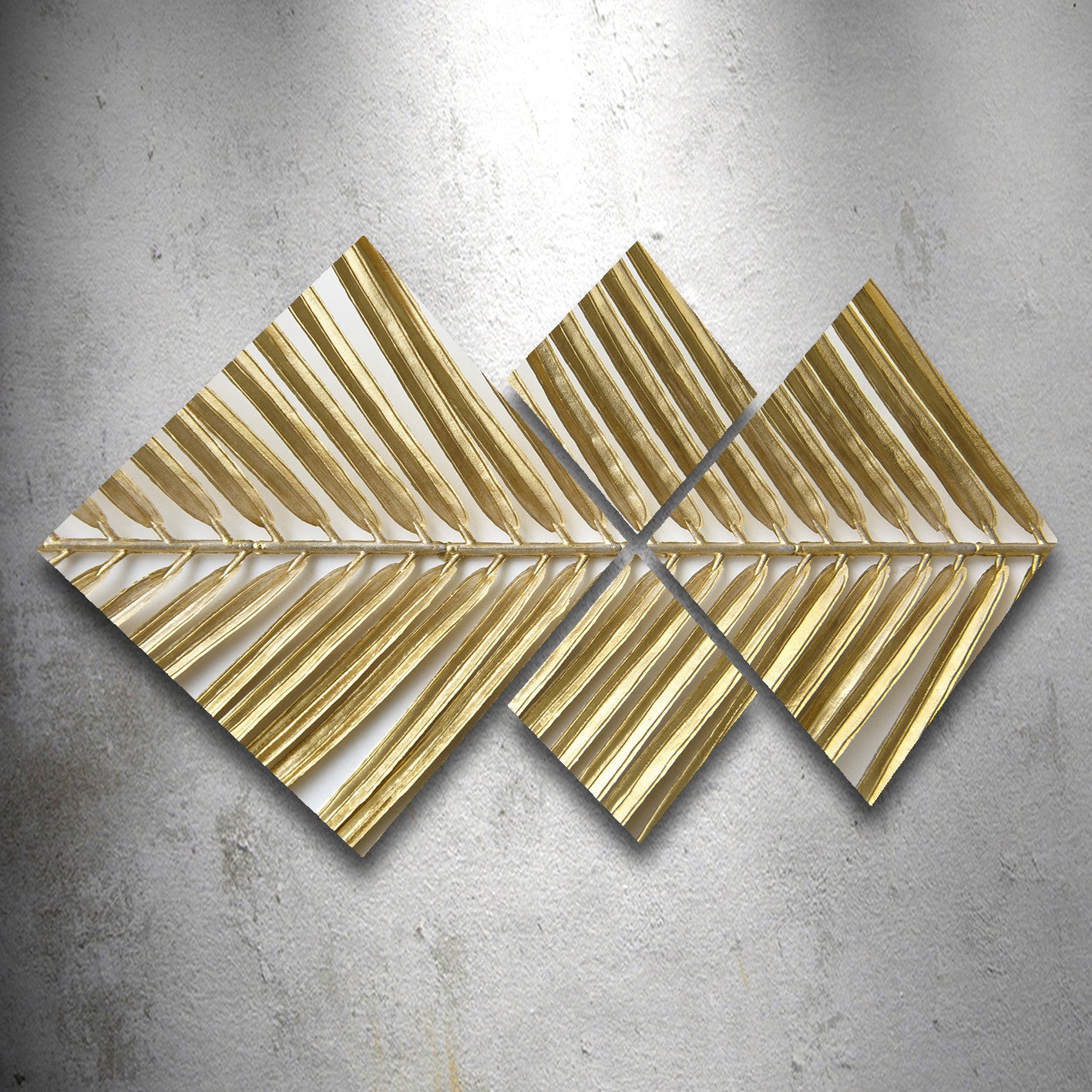 Conjunto Decorativo MDF Multicolor 4 Peças - Impressão UV Premium para Parede