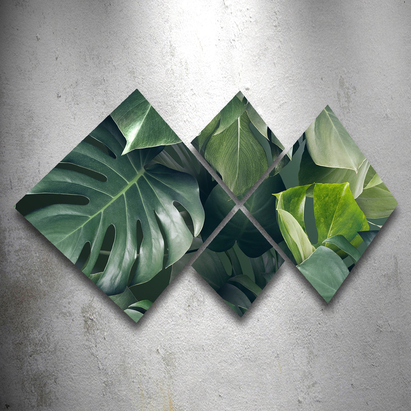 Conjunto Decorativo MDF Multicolor 4 Peças - Impressão UV Premium para Parede