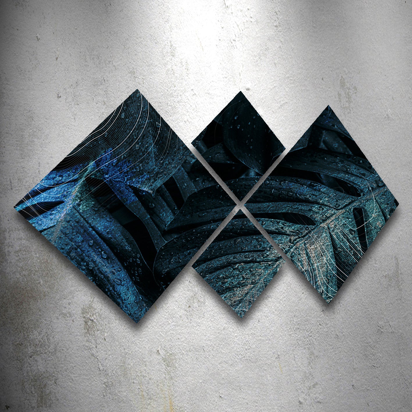 Conjunto Decorativo MDF Multicolor 4 Peças - Impressão UV Premium para Parede