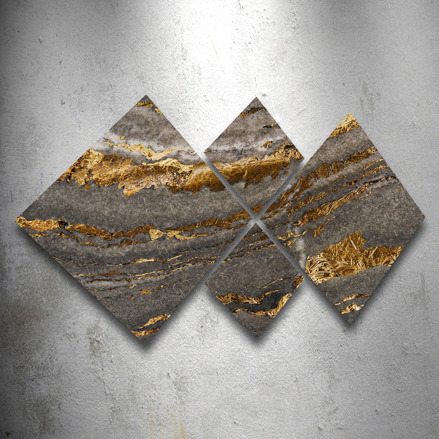 Conjunto Decorativo MDF Multicolor 4 Peças - Impressão UV Premium para Parede