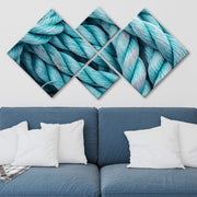 Conjunto Decorativo MDF Multicolor 4 Peças - Impressão UV Premium para Parede