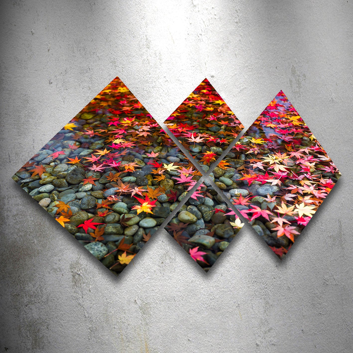 Conjunto Decorativo MDF Multicolor 4 Peças - Impressão UV Premium para Parede