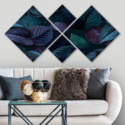 Conjunto Decorativo MDF Multicolor 4 Peças - Impressão UV Premium para Parede