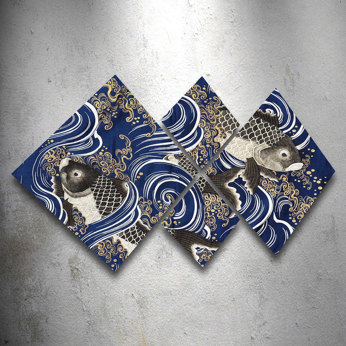 Conjunto Decorativo MDF Multicolor 4 Peças - Impressão UV Premium para Parede