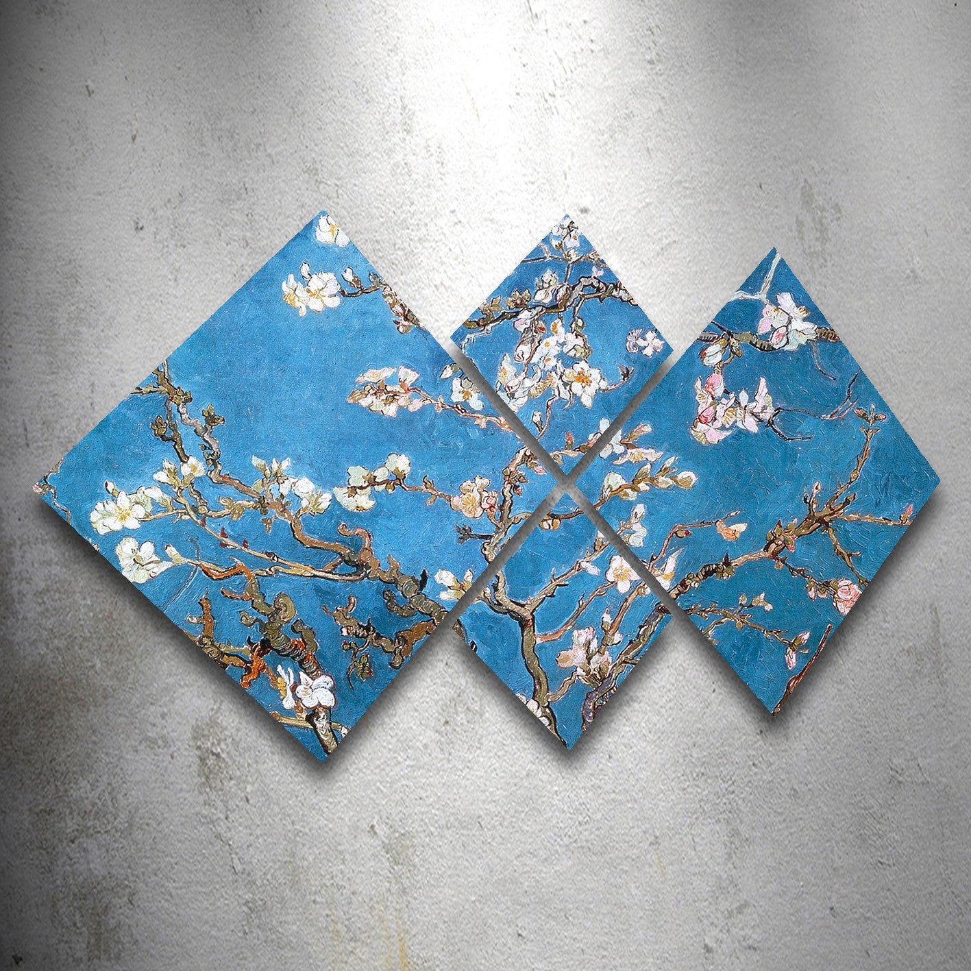 Conjunto Decorativo MDF Multicolor 4 Peças - Impressão UV Premium para Parede