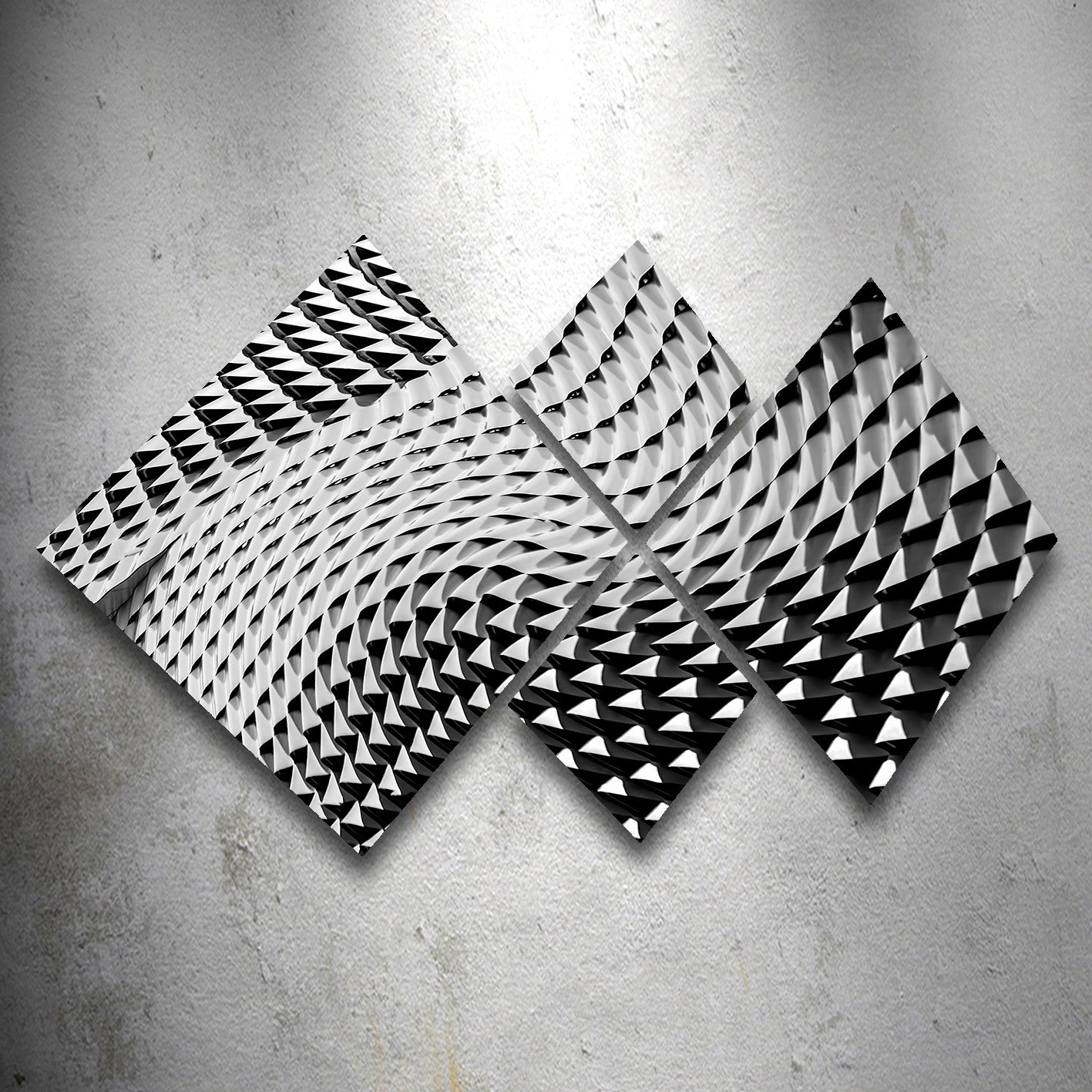 Conjunto Decorativo MDF Multicolor 4 Peças - Impressão UV Premium para Parede