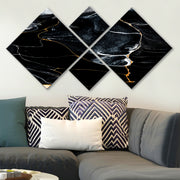 Conjunto Decorativo MDF Multicolor 4 Peças - Impressão UV Premium para Parede