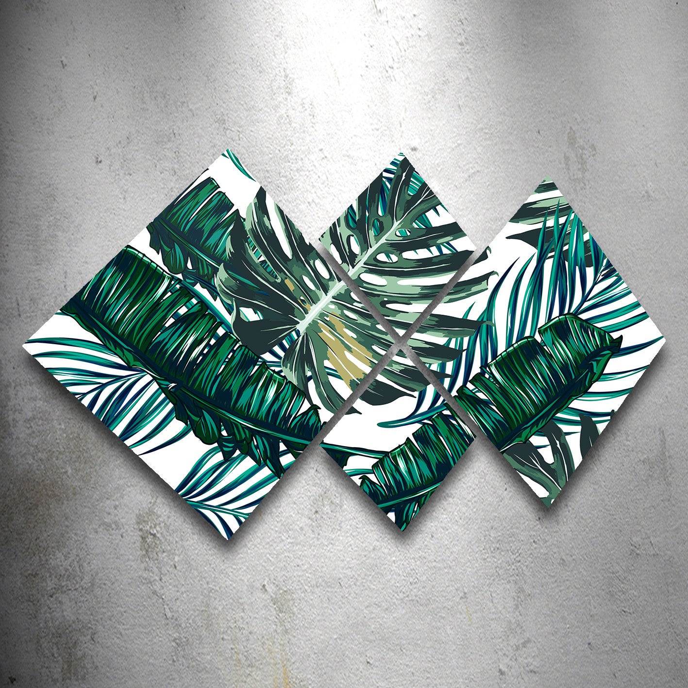 Conjunto Decorativo MDF Multicolor 4 Peças - Impressão UV Premium para Parede