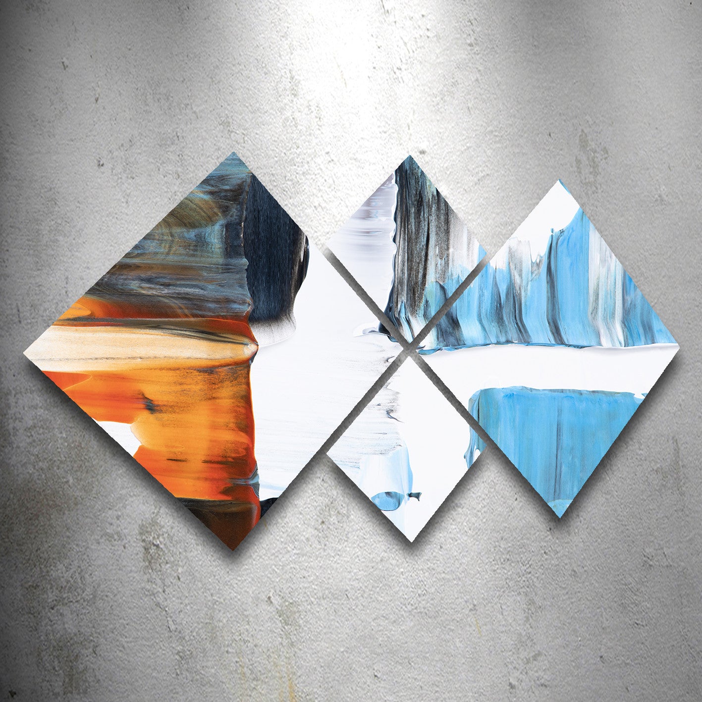 Conjunto Decorativo MDF Multicolor 4 Peças - Impressão UV Premium para Parede