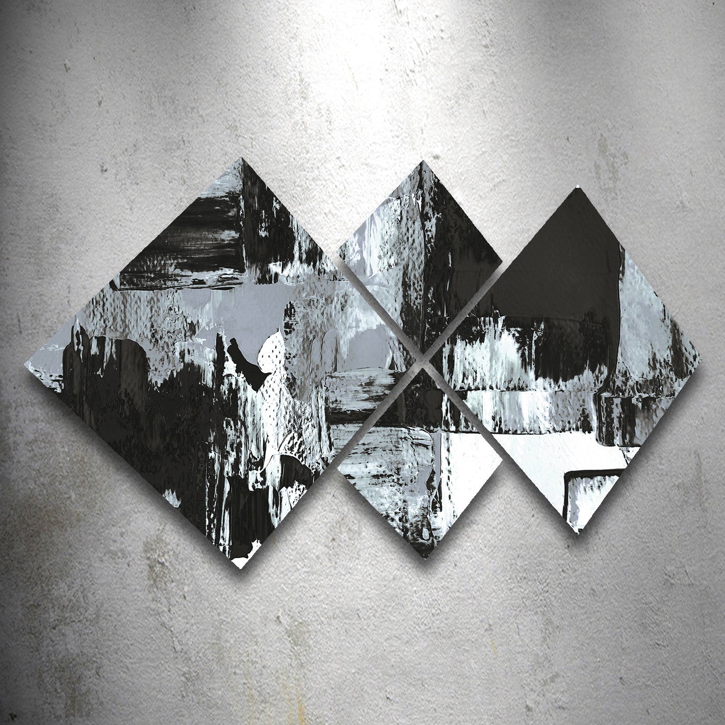 Conjunto Decorativo MDF Multicolor 4 Peças - Impressão UV Premium para Parede