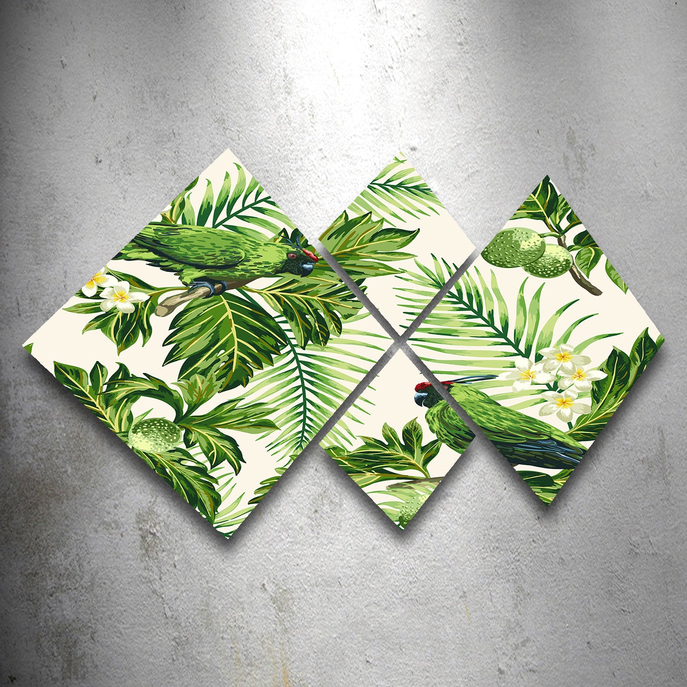 Conjunto Decorativo MDF Multicolor 4 Peças - Impressão UV Premium para Parede