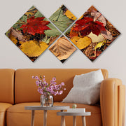 Conjunto Decorativo MDF Multicolor 4 Peças - Impressão UV Premium para Parede