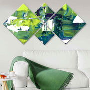 Conjunto Decorativo MDF Multicolor 4 Peças - Impressão UV Premium para Parede