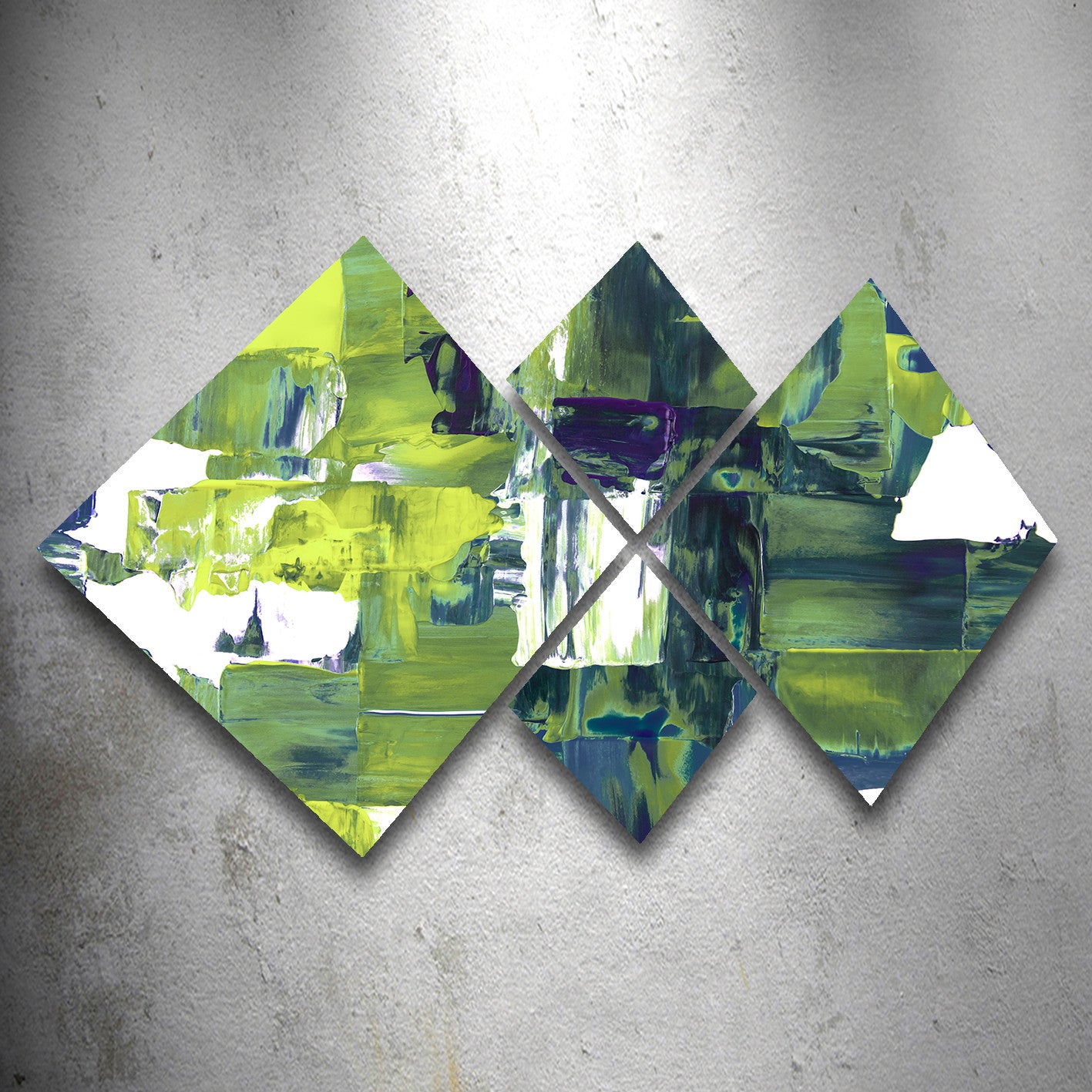 Conjunto Decorativo MDF Multicolor 4 Peças - Impressão UV Premium para Parede