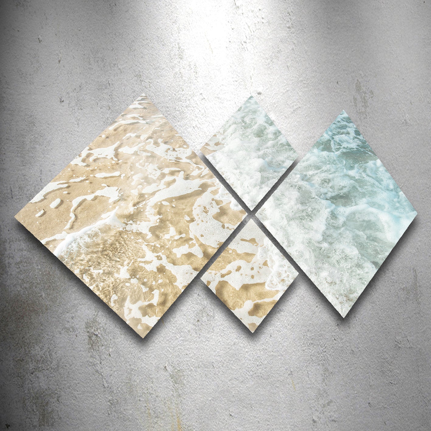 Conjunto Decorativo MDF Multicolor 4 Peças - Impressão UV Premium para Parede