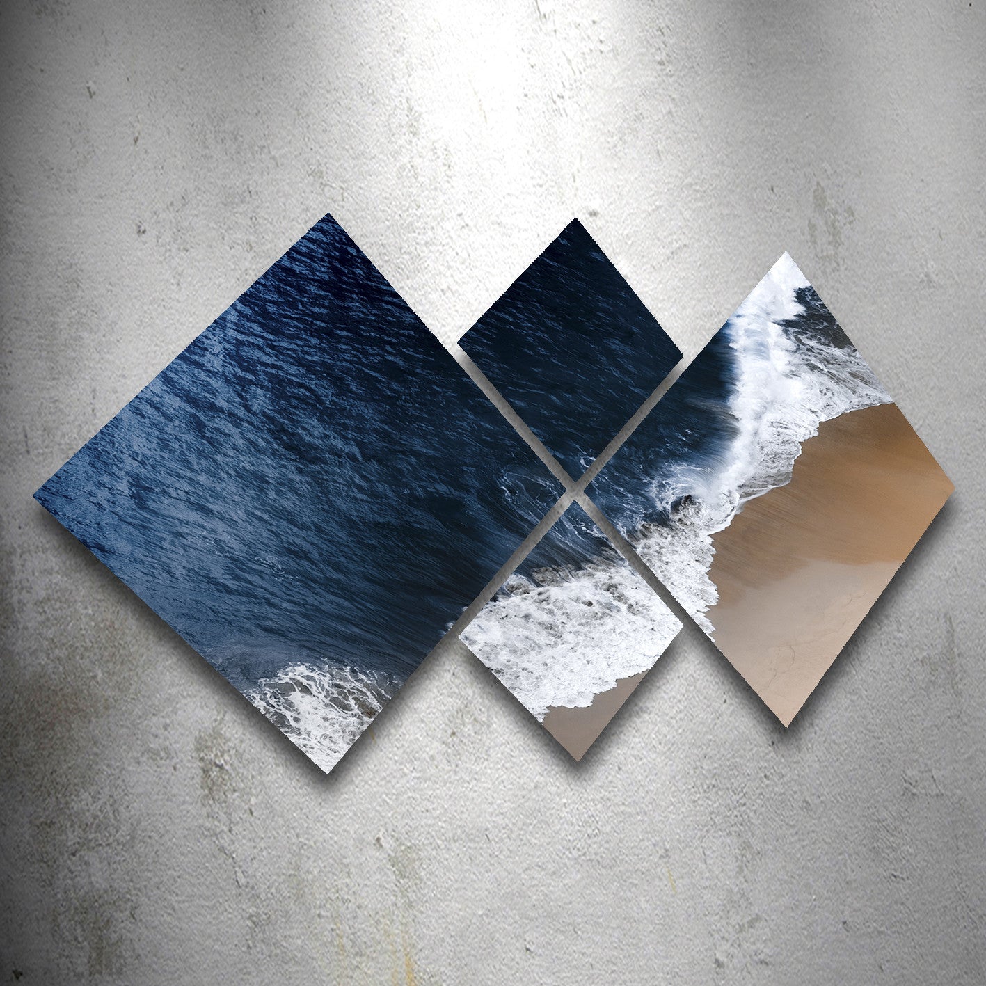 Conjunto Decorativo MDF Multicolor 4 Peças - Impressão UV Premium para Parede