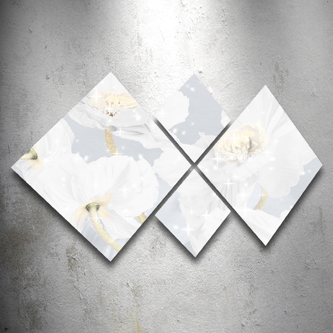 Conjunto Decorativo MDF Multicolor 4 Peças - Impressão UV Premium para Parede