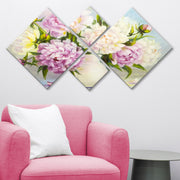 Conjunto Decorativo MDF Multicolor 4 Peças - Impressão UV Premium para Parede